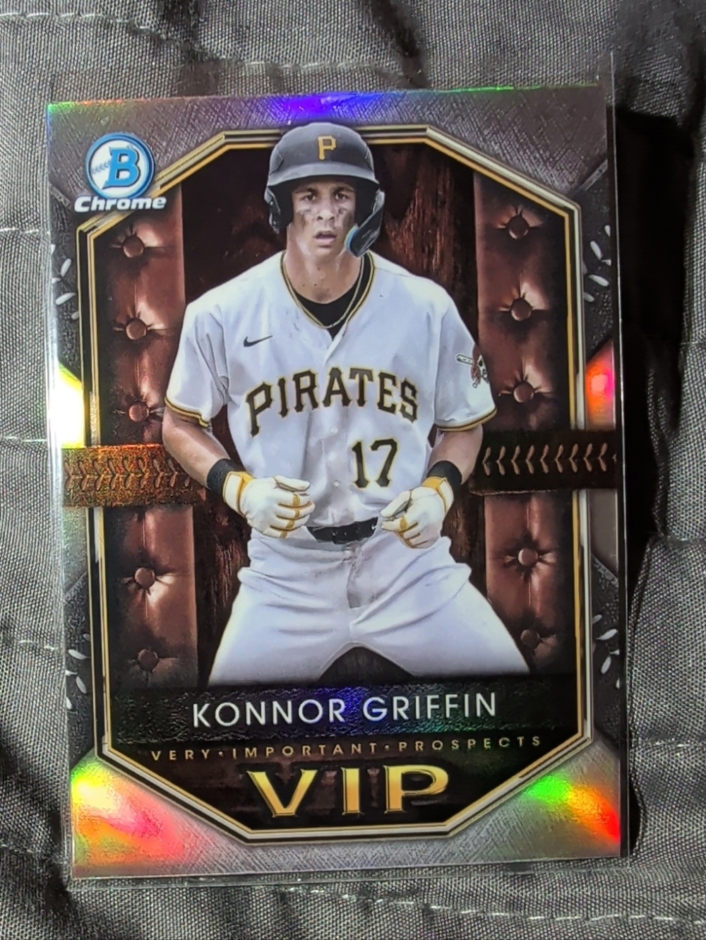 2025 Bowman Chrome - KONNOR GRIFFIN - VIP - Pirates #VIP-20 🔥🔥🔥🏴‍☠️🏴‍☠️